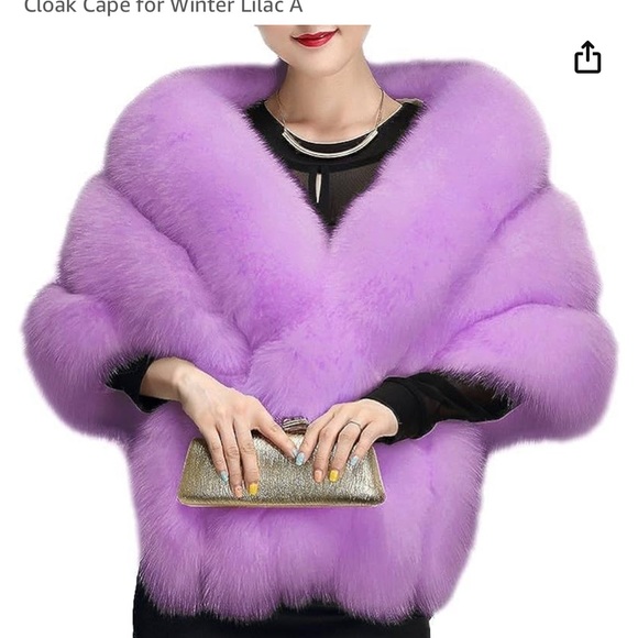 Umren lilac party shawl - Picture 2 of 7